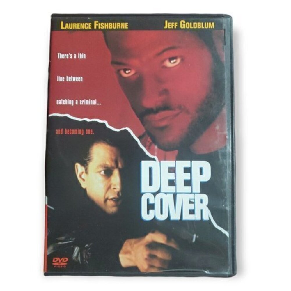 Deep Cover‎ DVD Bill Duke (DIR) 1992, Jeff Goldblum, Laurence Fishburne
